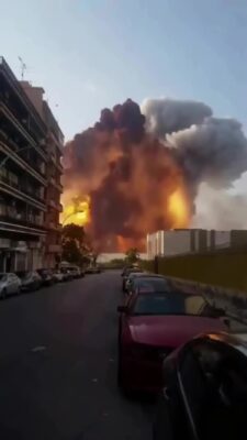 Explosion in Port Beiruta 9